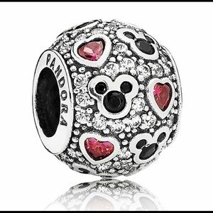 Pandora Mickey heart charm